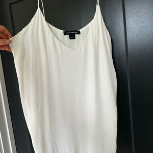 Something Navy Women's White Cami Top